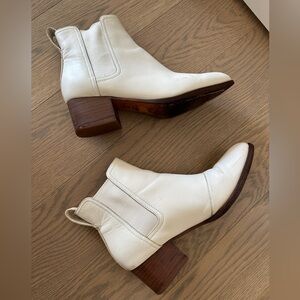 Rag & Bone white booties - size 39.5